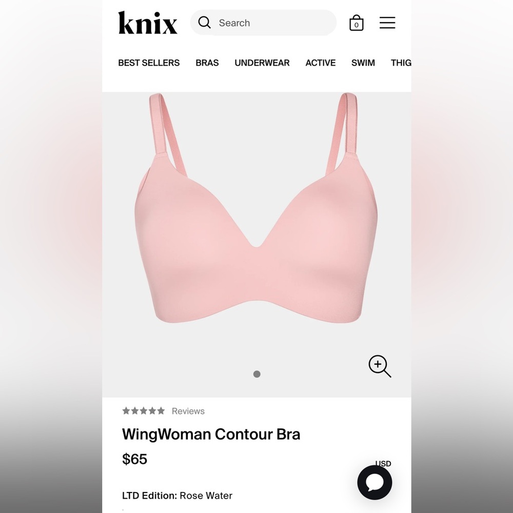NEW WITH TAGS Knix WingWoman Contour Bra